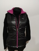 Pikowany taliowany bezrękawnik firmy Puma używany rozmiar 34/36