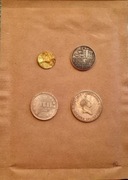 Zestaw różnych monet (10)