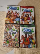 Sims 3 i 4 dodatki psy i koty, cztery pory roku