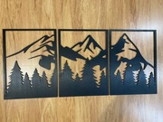 Drewniane Panele Dekoracyjne Widok na Tatry dekoracja prezent 400x300