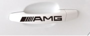 Naklejka Emblemat Znaczek Logo AMG MERCEDES klamka klamki 117mm x 12mm