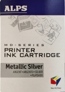 Alps Printer Ink Cartridge Metallic Silver