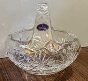 ROYAL DOULTON FINEST CRYSTAL Śliczna patera masywna koszyczek