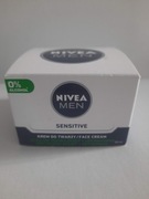NIVEA MEN SENSITIVE Krem nawilżający męski do twarzy - delikatny 50ml