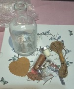 Lampka LED BBTO na butelkę z napisem 40 lat