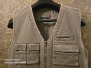 Elegancka bawarska kamizelka myśliwska wędkarska trekkingowa. Tyrolska. M