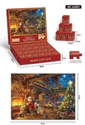 Kalendarz adwentowy Puzzle dla dzieci 