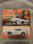 Nowy Matchbox biała Toyota Supra MK5