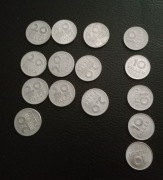 Monety 20 10 fillerów Węgry 