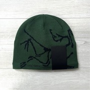 Czapka zimowa beanie arcteryx arc’teryx bird head toque eden black zielona