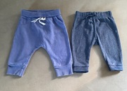 Spodnie dresowe dwie pary 62 stan bardzo dobry