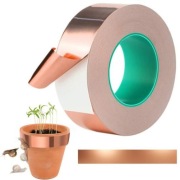 Taśma miedziana na ślimaki samoprzylepna 30mm| 30m