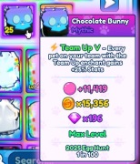 Mythic Chocolate Bunny Bubble Gum Simulator INFINITY