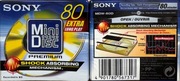 MiniDisc Sony MDW80PL – 80 min – Premium Gold – Shock Absorbing – Nowe