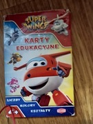 Super Wings karty edukacyjne Praca zbiorowa