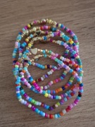 Bransoletki dziewczęce kolorowe