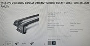 VW PASSAT VARIANT B8 Yakima flush bar