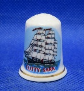 Naparstek Kolekcjonerski Porcelanowy - Cutty Sark 