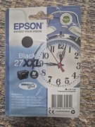 Tusz czarny 27XXL,  żółty 27XL Epson orginał