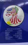 Srebrna moneta Amerykański Orzeł - 1 oz uncja srebro