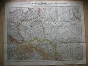 Mapa XIX w  Polska i  Europa Środkowa przed I wojną światową