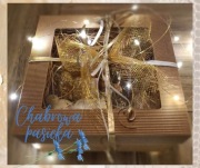 box prezentowy prezent miodowy miód z własnej pasieki