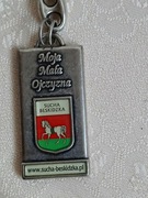 Kolekcjonerski brelok metalowy - Sucha Beskidzka Moja Mała Ojczyzna