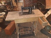 Stara maszyna do szycia Łucznik im.Waltera