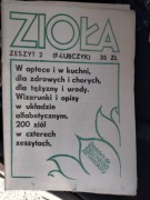 Zioła. Zeszyt 2 (F-Lubczyk). +inne