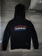 Bluza napapijri Rozmiar L Czarna bluza z kapturem
