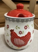 Cukierniczka ozdobna z kurą