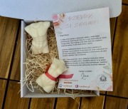 Zestaw Świec Kobieta i Mężczyzna - bez zapachu – Oryginalny Prezent!