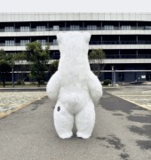 Kostium białego misia 2m