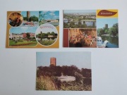 Kruszwica - zestaw 3 pocztówek