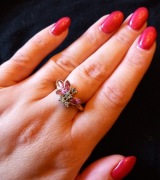 AVON STARY UNIKALNY REGULOWANY PIERŚCIONEK