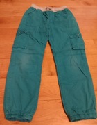 Spodnie materiałowe ocieplane polarem Cool Club 152 