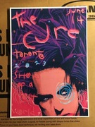 The Cure plakat koncertowy Kanada Toronto 2023