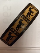 Drewniana klamra malowane konie!