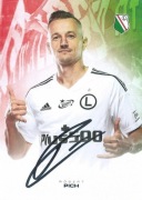 Robert PICH oryginalny autograf! LEGIA Warszawa karta