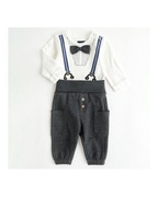 Nowy zestaw spodnie +body cool club r.80