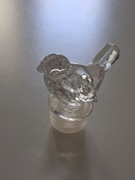 Zatyczka korek do wina przezroczysty ptak 