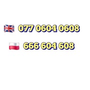 Złoty numer telefonu UK i PL zbieżne