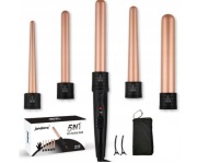 Janelove Zestaw 5 w 1 Lokówka Do Włosów +Spinki