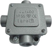 Puszka Metalowa  013  Tarel 110x110 x42mm  Ip55 