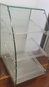 Witryna ekspozycyjna szklana gablota