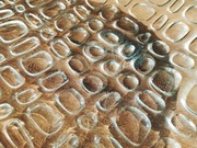 Talerz patera szkło PRL 28 cm