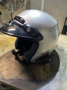 Kask otwarty z daszkiem i intercomem Shoei
