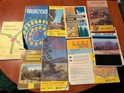 Zestaw 10 Map Turystycznych Dolnego Śląska z Okresu PRL