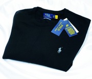 Polo Ralph Lauren sweter czarny XL merino extrafine black Italian Yarn 