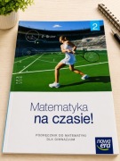 Matematyka na czasie 2 podręcznik gimnazjum Nowa Era